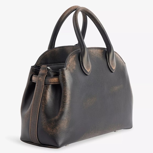 Coach Runway Empire Carryall 40 Bag in Hand Distressed Natural Grain Leather NWT - Picture 14 of 15